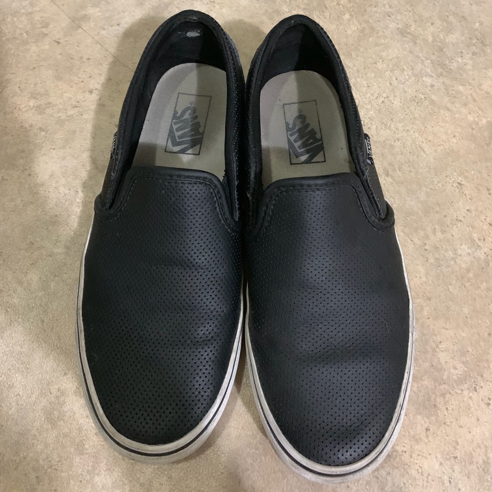 SIZE 8 BLACK VANS